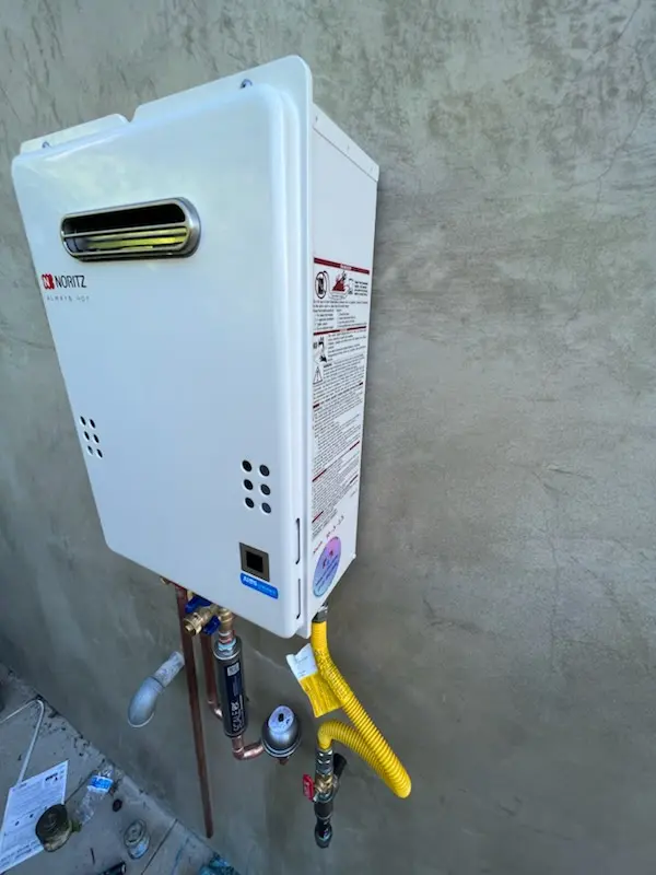 Tankless water heater installation for Petoskey homes